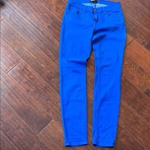 BDG Vibrant Blue Skinny Jeans